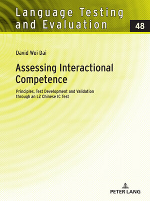 cover image of Assessing Interactional Competence